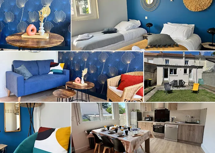 Maison Malabry En Hyper Centre Avec Jardin 6 Pers * Bressuire